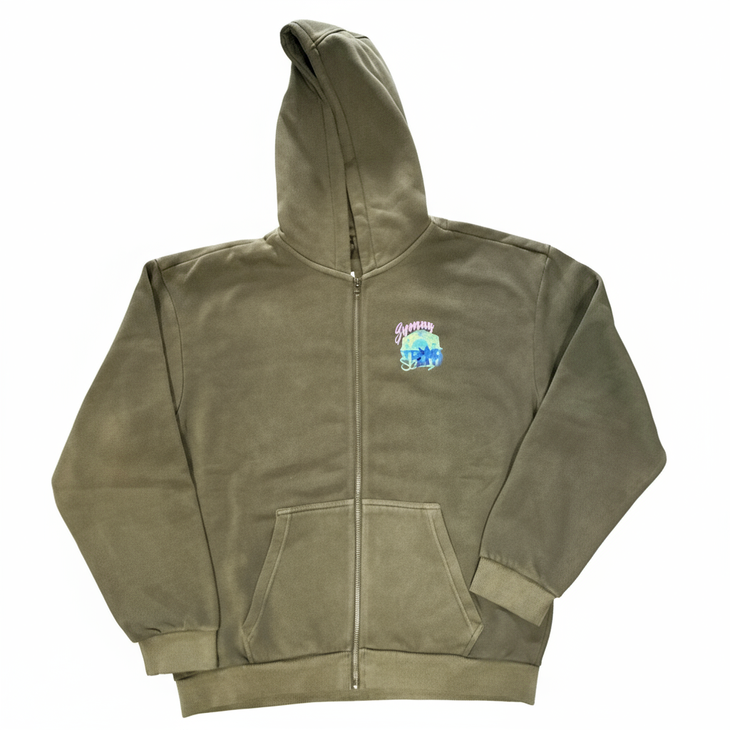 Arch 22 Vintage Heavy Zip Hoodi