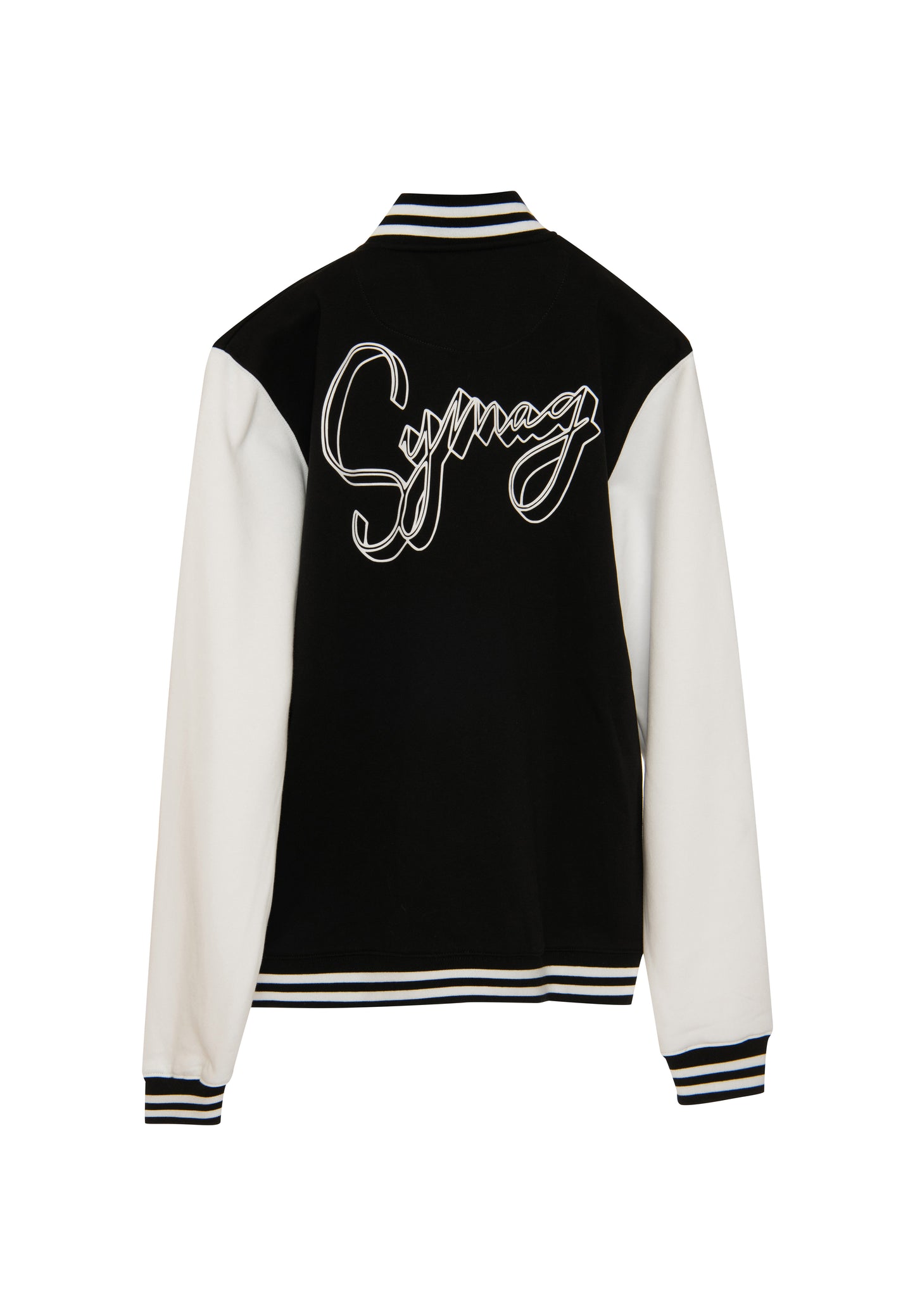 College Jacket - Symag on the back